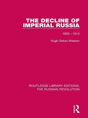cover image of The Decline of Imperial Russia